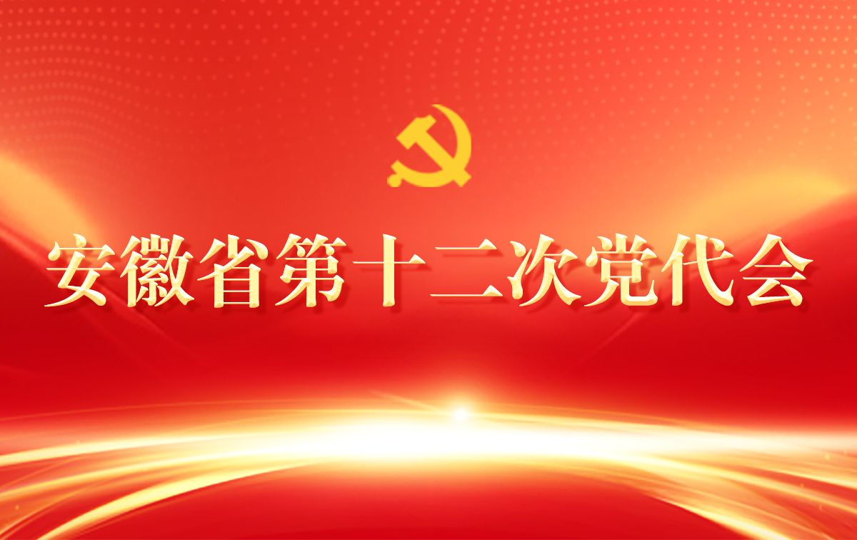 安徽省第十二次党代会